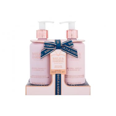 Baylis & Harding Jojoba, Vanilla & Almond Oil Signature Collection Body Lotion Jojoba, Vanilla & Almond Oil 300 Ml + Hand Soap Jojoba, Vanilla & Almond Oil 300 Ml 300Ml   Luxury Hand Care Set Ženski (Losjon Za Telo)