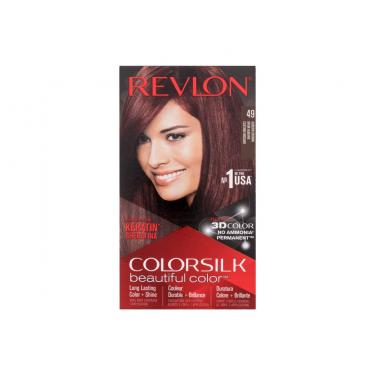 Revlon Colorsilk Beautiful Color  59,1Ml 49 Auburn Brown   Ženski (Barva Las)