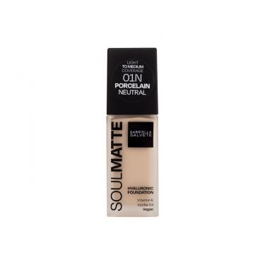 Gabriella Salvete Soulmatte 30Ml Hyaluronic Foundation   (Makeup) Ženski  01N Porcelain Neutral
