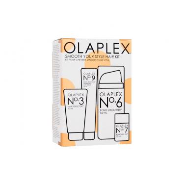 Olaplex Smooth Your Style Hair Kit   Hair Perfector No. 3 30 Ml + No. 9 Bond Protector Nourishing Hair Serum 20 Ml + No. 6 Bond Smoother 100 Ml + No. 7 Bonding Oil 7,5 Ml Hair Cream 1X10000101 30Ml W (Hair Balm)