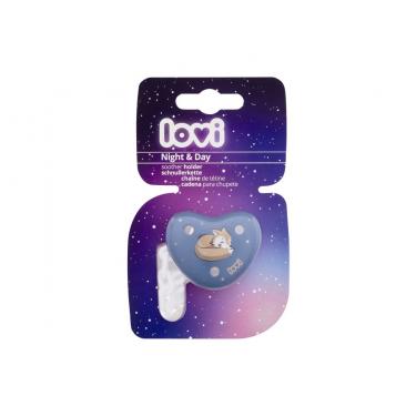 Lovi Night & Day Soother Holder 1Pc  K  (Soother Clip) Boy 