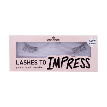 Essence Lashes To Impress 03 Half Lashes 1Pc  Ženski  (False Eyelashes)  