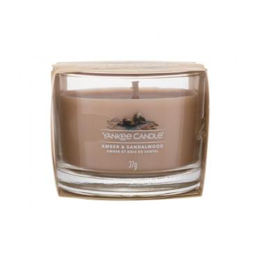 Yankee Candle Amber & Sandalwood   37G    Unisex (Dišeca Sveca)