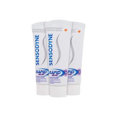 Sensodyne Rapid Relief  1Balení  Unisex  (Toothpaste) Trio 