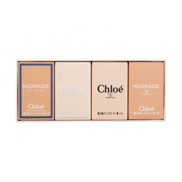 Chloé Mini Set Les Parfums   EDP Nomade Nuit D'Égypte 5 ml + EDP Chloé L'Eau De Parfum Lumineuse 5 ml + EDP Chloé 5 ml + EDP Nomade 5 ml   5ml(Eau de Parfum) Ženski