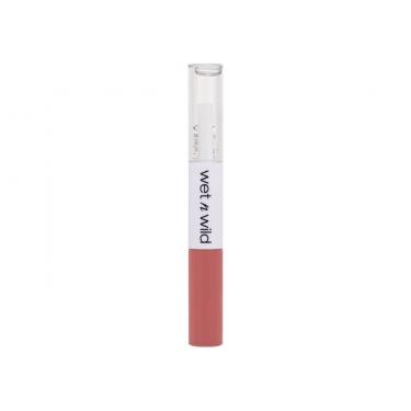 Wet N Wild Megalast Lock 'N' Shine Lip Color + Gloss 4Ml  Ženski  (Lipstick)  Nude Illusion