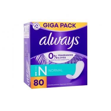 Always Daily      80Pc Ženski (Pantyliner) Normal