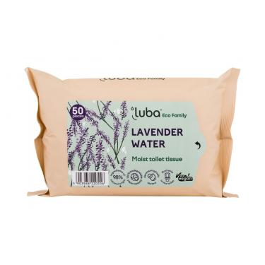 Luba Eco Family      50Pc Unisex (Moist Toilet Tissue) Lavender Water